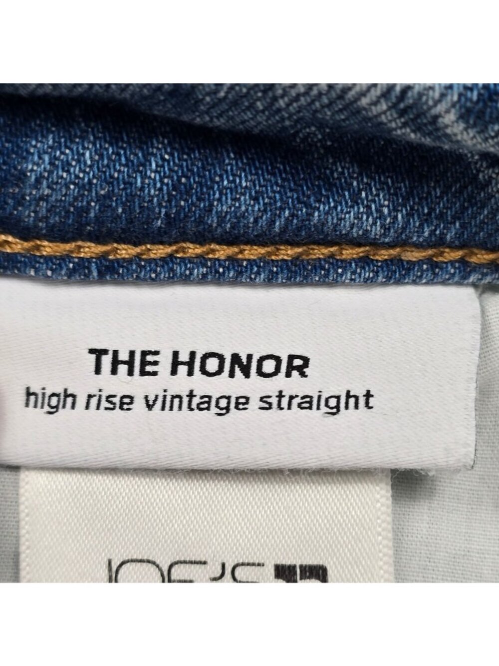 Joes 27 Button Fly High Rise Vintage Straight Jeans The Honor Distressed Raw Hem - Picture 3 of 8